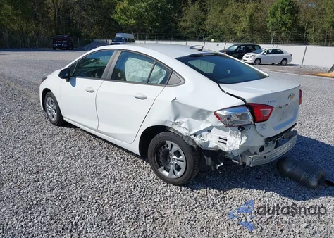2019 Chevrolet Cruze Ls z USA, uszkodzony, nr VIN 1G1BC5SM3K7147719